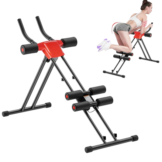 Machine abdominale pliable réglable